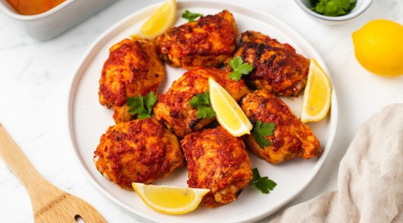 Mà đùi gà chiên